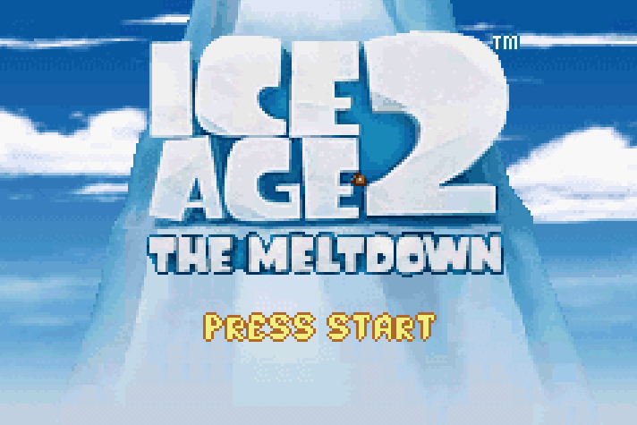 Ice Age 2: The Meltdown Title Screen